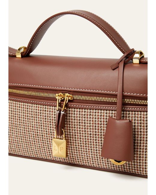 Loro Piana Brown Extra Bag L23 Shoulder Bag