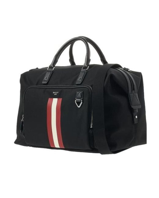 Bally Black Logo Handbag for men