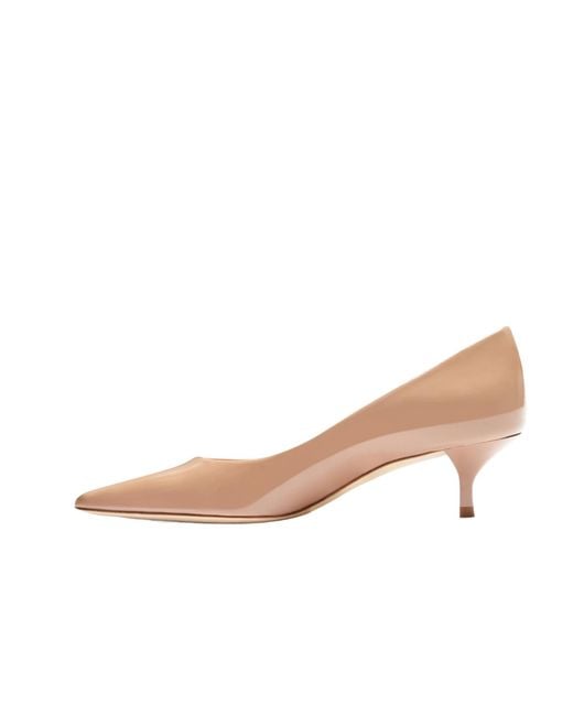 Stuart Weitzman Natural Pointed High Heels