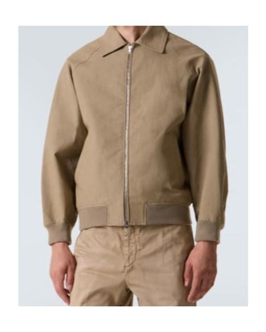Calvin Klein Natural Ringo Cotton Blouson Jacket for men