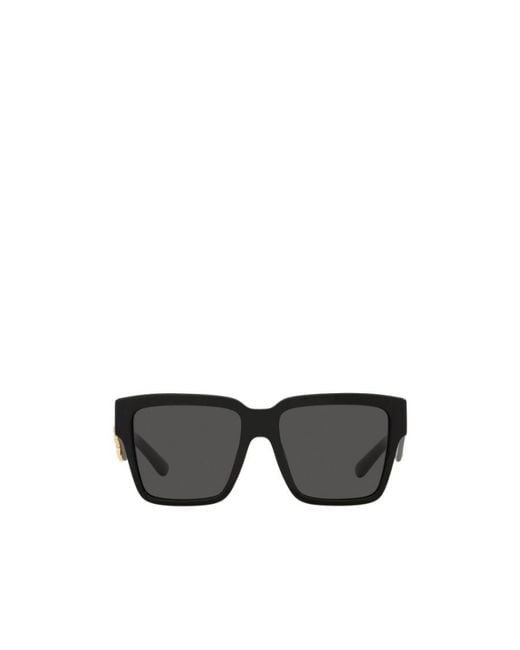 Dolce & Gabbana Gray Eyewear Square Frame Sunglasses