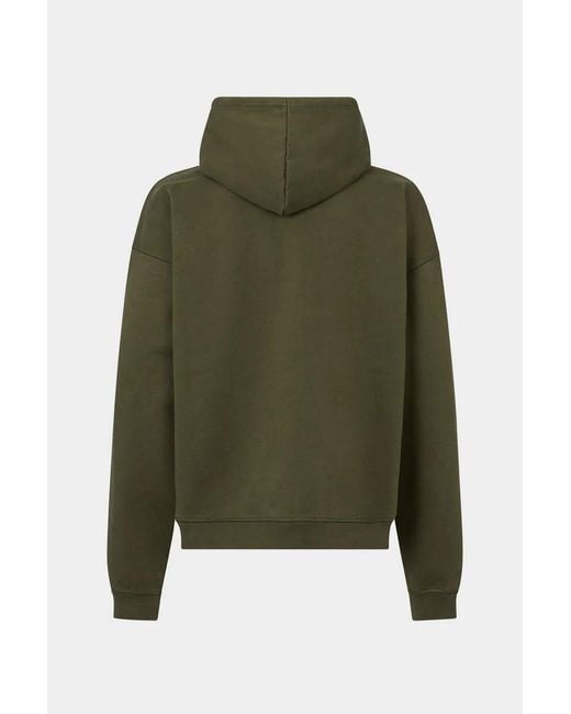 DSquared² Green Signature Relax-Fit Hoodie for men