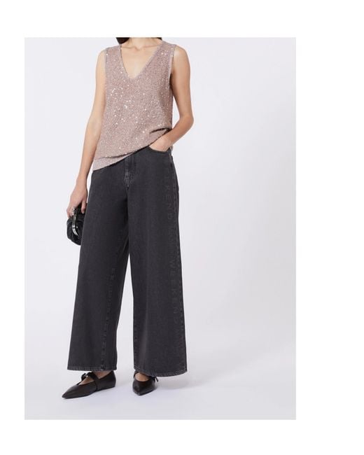Weekend by Maxmara Pink Wkdtempo Knitted Vest