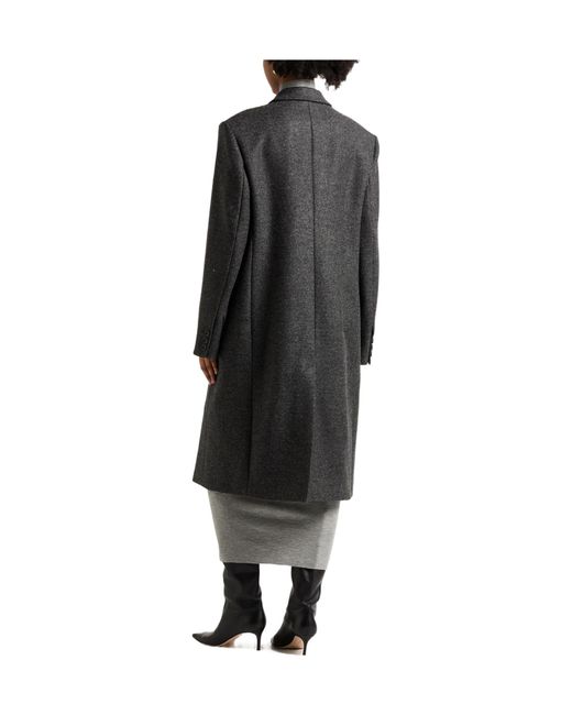Isabel Marant Black Double- Wool Coat
