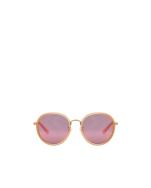 Ferragamo Pink Logo Sunglasses