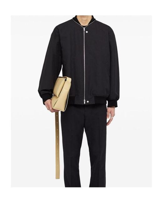 Jil Sander Black Classic Blouson for men