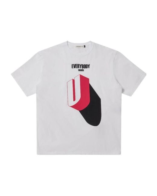 Undercover White Graphic-Print T-Shirt for men