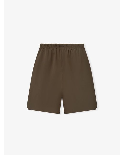 Fear Of God Green Active Trace Embroidered Shorts for men