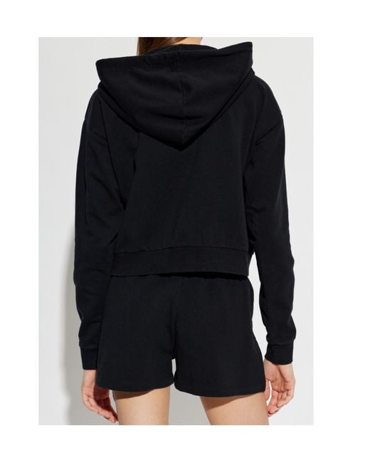 Moschino Blue Underbear Zip Hoodie