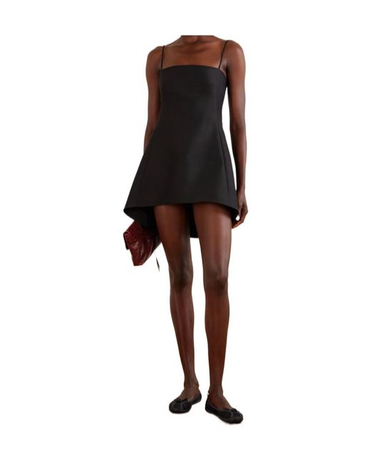 Balenciaga Black Babydoll Strap Dress