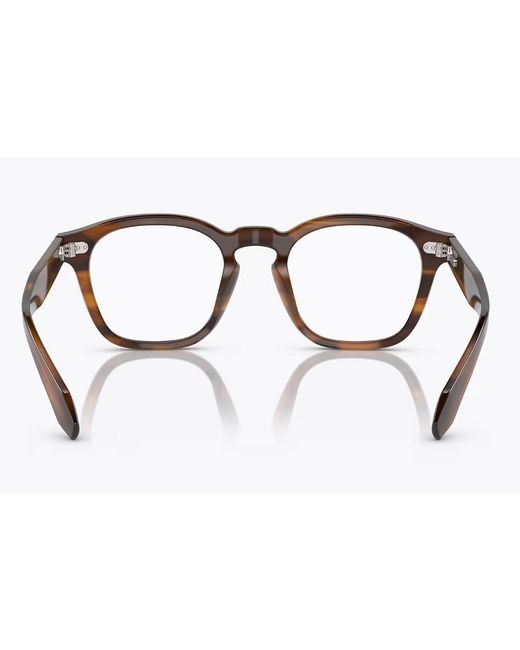 Oliver Peoples White N.03 Square-Frame Glasses for men