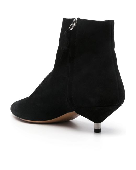 Isabel Marant Black Eana Ankle Boots