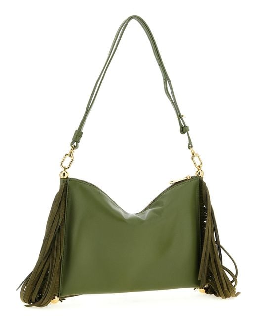 Furla Green Sfera Soft Mini Shoulder Bag