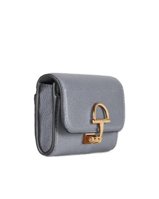 Gucci Gray Softbit Card Case