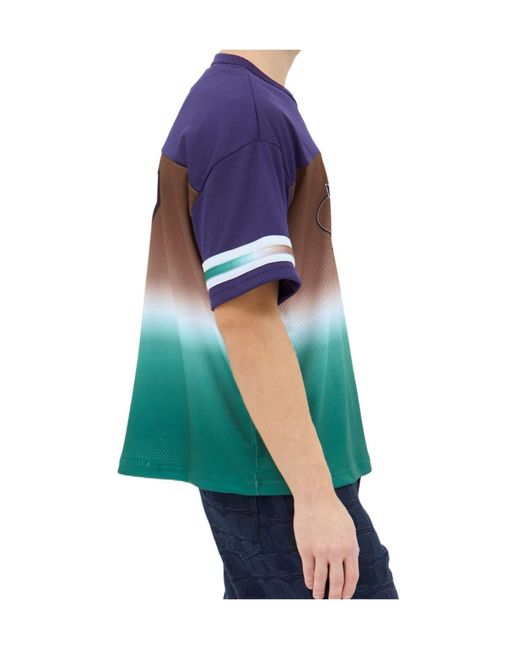 Awake Couture Blue Les Football T-Shirt for men
