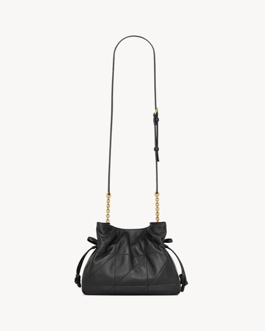 Saint Laurent White Jamie Shoulder Pouch