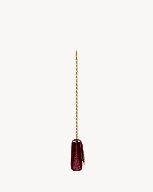 Saint Laurent Red New Kate Small Shoulder Bag