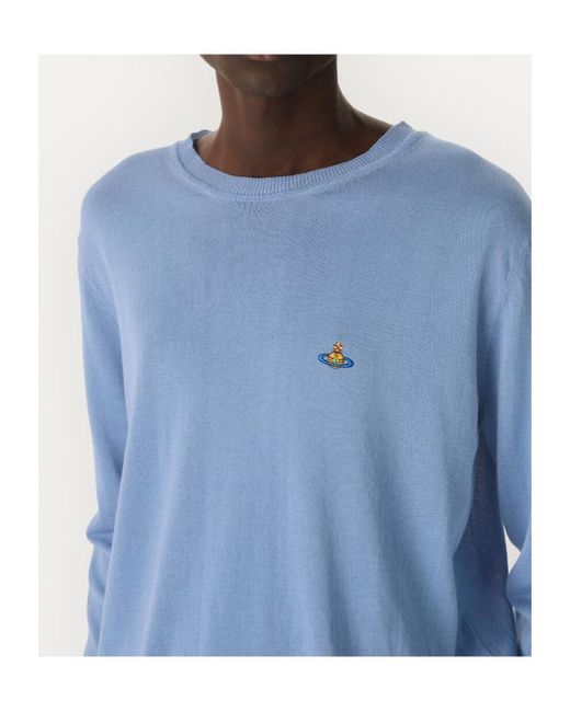 Vivienne Westwood Blue Alex Sweater for men