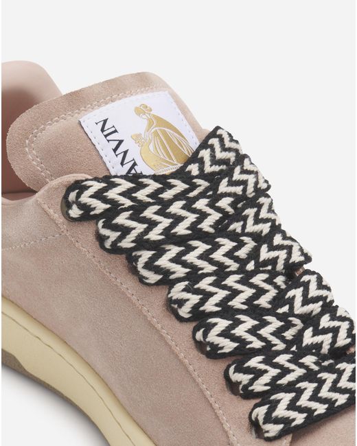Lanvin Multicolor Lite Curb Low-Top Sneakers
