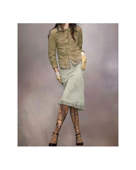 Maison Margiela Green Layer Shirt
