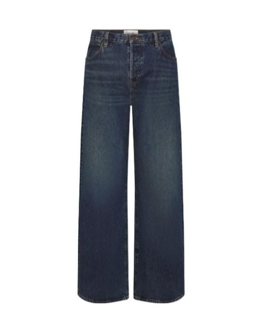 FRAME Blue The Loose Jeans