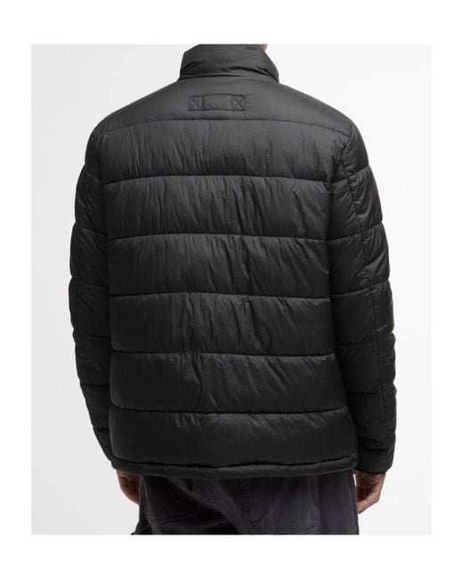 Barbour Black Offshore Padded Jacket for men