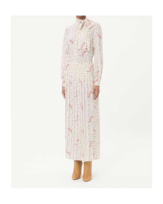 Valentino Natural Plus De Pois All-Over Patterned Shirt