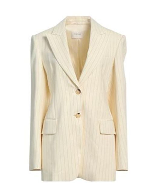 Sportmax Natural Striped Blazer
