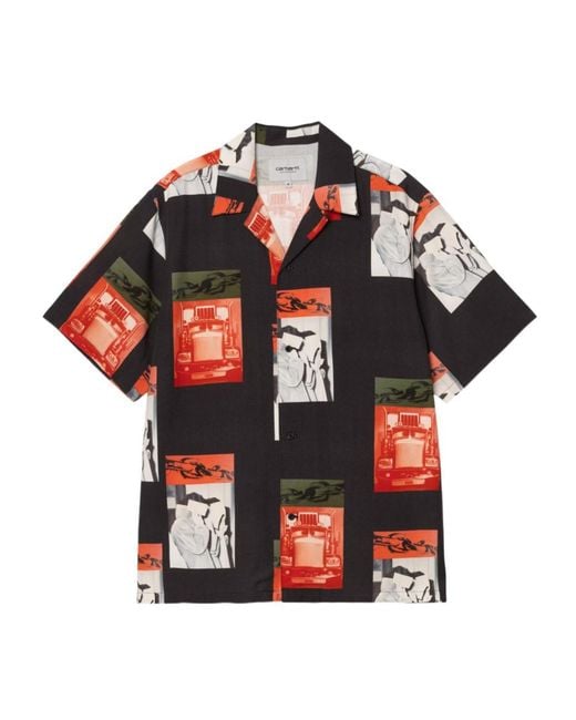 Carhartt Red Sean Hamilton Shirt for men