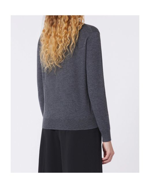 Weekend by Maxmara Blue Long-Sleeved Sweater