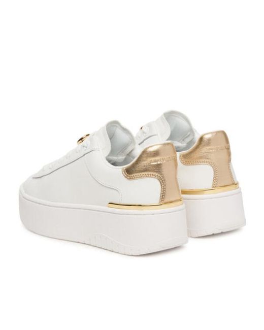 MICHAEL Michael Kors White Dottie Lace-Up Sneakers