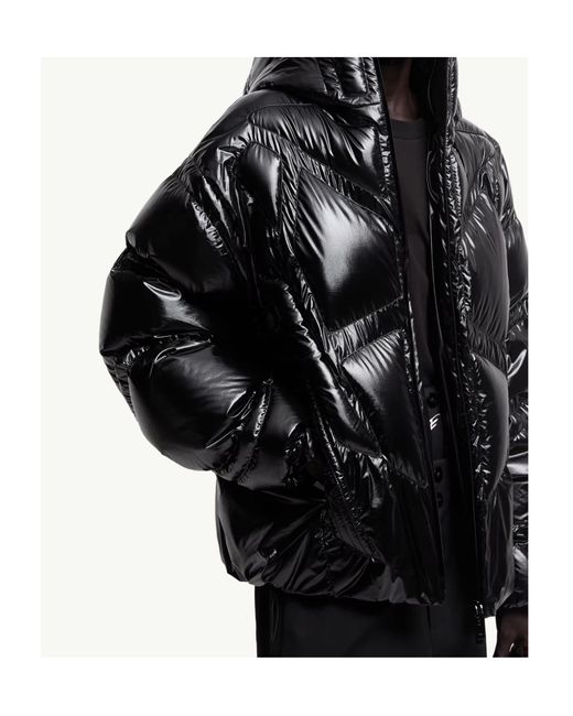 Moncler Black X Aap Rocky Bahianinha Hooded Short Down Jacket for men