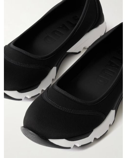 Staud Black Gino Flats