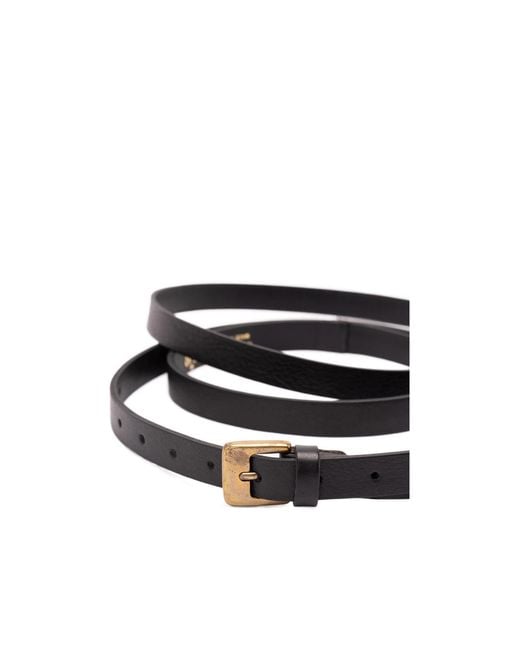 Aniye By White Buckle-Fastening Leather Belt
