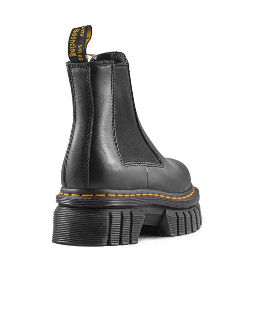 Dr. Martens Black Round Toe Chelsea Boots