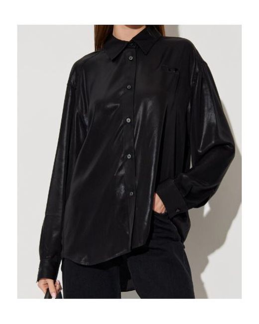 DIESEL Black C-Simplier Buttoned Logo Shirt