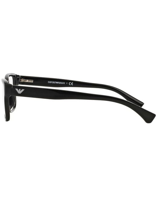 Emporio Armani White Logo Flat Mirror