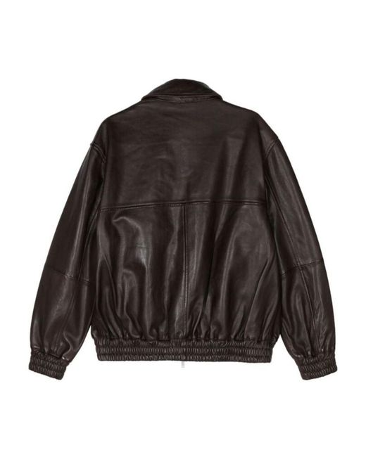 Studio Nicholson Black Piston Zip-Up Jacket for men