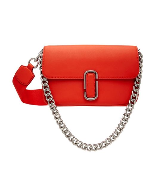 Marc Jacobs Red The J Marc Shoulder Bag