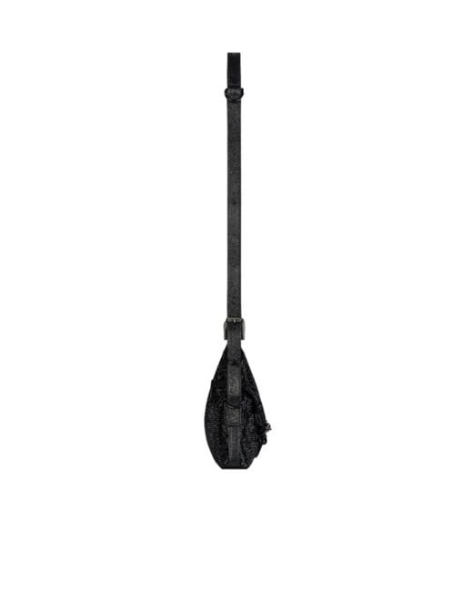 Givenchy Black Sequin-Embellished Shoulder Bag