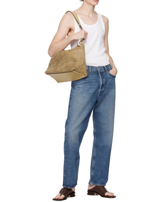 Agolde Blue 90's Mid-Rise Straight Leg Jeans for men