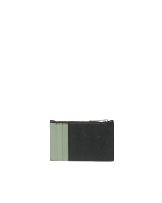 Bottega Veneta Multicolor Woven Card Holder for men
