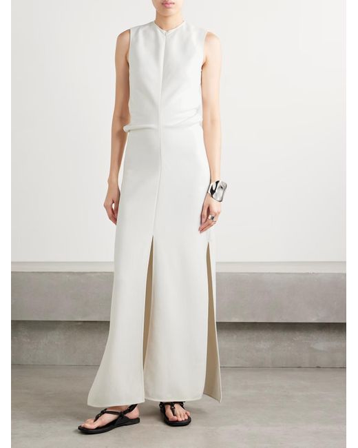 Proenza Schouler White Selene Asymmetrical Dress