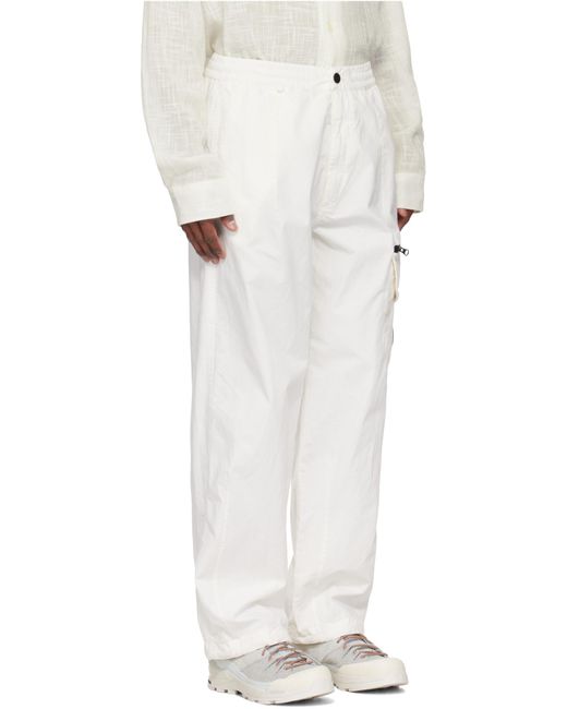C P Company Gray Trousers for men
