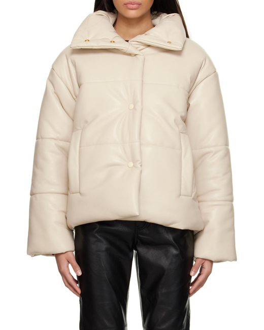 Nanushka Natural Hide Down Jacket