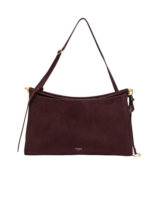 Alaïa Purple Versatile Shoulder Bag