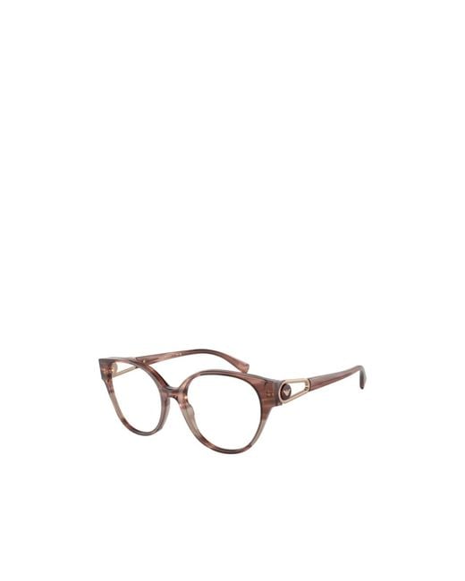 Emporio Armani White Full Frame Plain Mirror