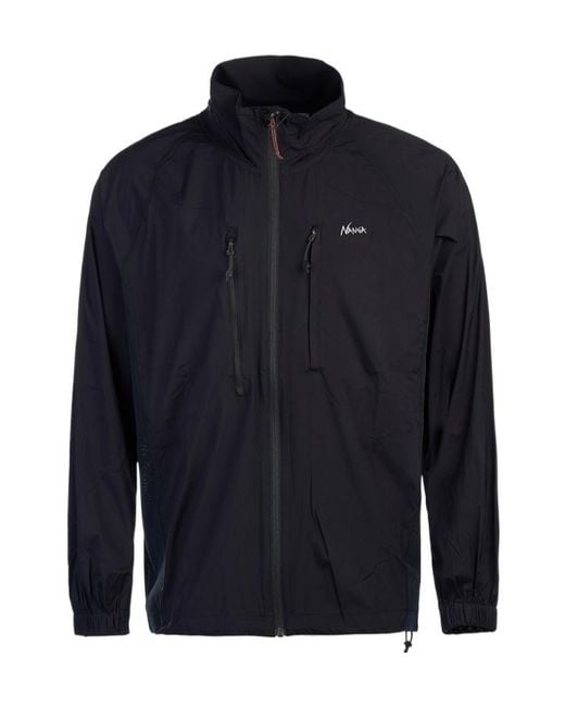 NANGA Blue Zipper Casual Jacket for men