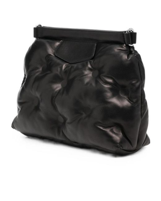 Maison Margiela Black Glam Slam Clutch Bag
