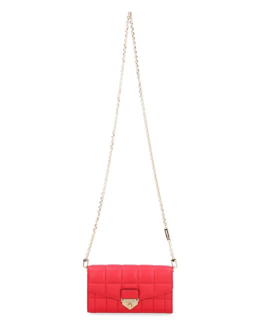MICHAEL Michael Kors Red Soho Quilted Crossbody Bag